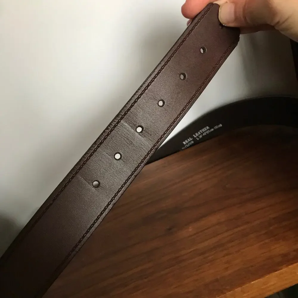 Vintage Ashford Ridge Genuine Leather Women's brown Western Belt Size 36